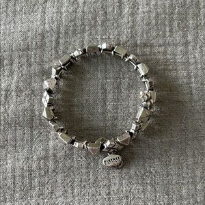 Alex and Ani Silver Geometric Bracelet